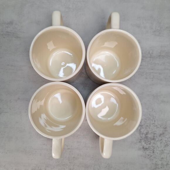 Vintage NED SMITH Game Birds Water Fowl Coffee Mug Set of 4 Made In USA Cabin - Picture 15 of 16